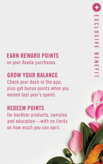 Aveda Pure Rewards Benefit Program